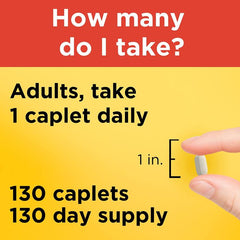 Nature Made Vitamin C 500mg With Rose Hips 130 Caplets