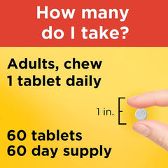 Nature Made Chewable Vitamin C 500mg Tablets Antioxidant Support