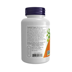 "NOW Cat's Claw 500mg – Non-GMO Project Verified, vegan-friendly capsules"