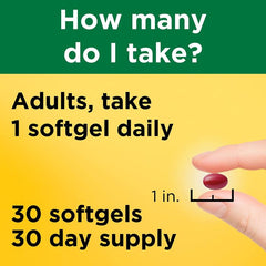 Nature Made Vitamin D3 Plus K2 30 Softgels Bone Health