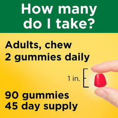 Nature Made Vitamin D3 2000 IU 50mcg Flavored Gummies