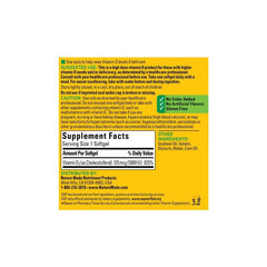 Nature Made Vitamin D3 Extra Strength 5000 IU 125mcg Softgels