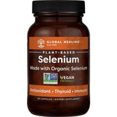 Global Healing Vegan Selenium packaging – natural selenium from organic mustard seed, 2-month supply