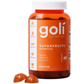 Goli Nutrition superfruits container – contains silica, zinc, and vitamin C