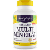 Healthy Origins Chelated Multi Mineral packaging – TRAACS chelates, high bioavailability minerals
