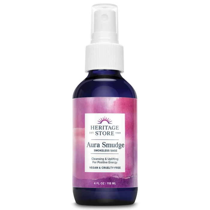 Non-aerosol sage spray – alcohol-free energy mist by Heritage Store