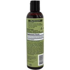 Front label of HU Humic Fulvic Acid Minerals Immune Boost – organic, vegan, Non-GMO, 8 fl oz