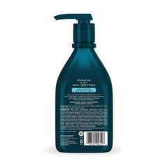Jason Men Hydrating 2-in-1 Face & Body Wash – 16 oz bottle for dry skin relief
