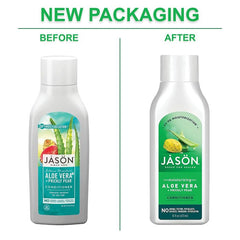 Side label of Jason conditioner showing ingredients and directions