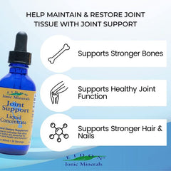 Eidon Ionic Minerals Joint Support Liquid Concentrate 2 oz bottle for joint health