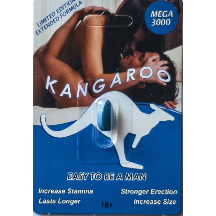 Kangaroo Pill For Him Easy To Be A Man Sexual Enhancer Mega 3000