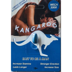 Kangaroo Pill For Him Easy To Be A Man Sexual Enhancer Mega 3000