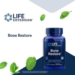 Close-up of capsules – Life Extension’s premium bone health formula
