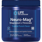 "Front of Neuro-Mag powder jar – non-GMO, gluten-free, vegetarian magnesium powder"