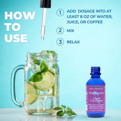 Supplement Facts panel for Eidon Ionic Minerals Liquid Magnesium – 80 mg magnesium per serving, 30 servings per bottle