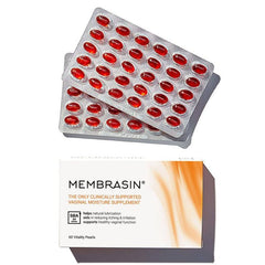 Membrasin ingredients – Sea Buckthorn Oil and Vitamin E for skin hydration, 60 softgels, Non-GMO, gluten-free.