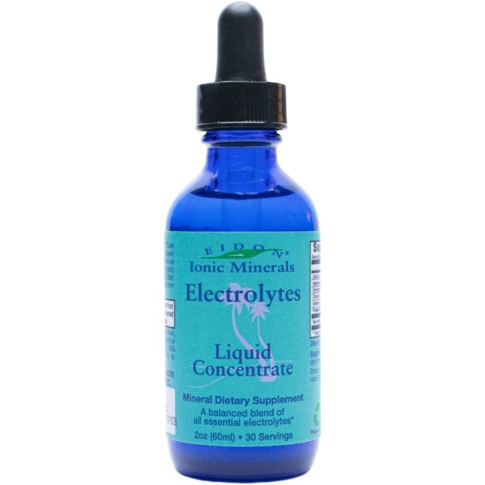 Eidon Ionic Minerals 2 oz mineral electrolyte concentrate for sports and recovery