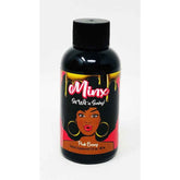 Close-up of Minx Pink Berry label – natural lubrication and sensitivity support
