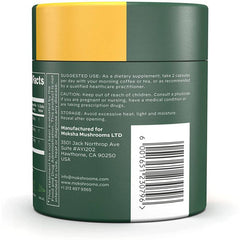 Close-up of capsules from Moksha Focus Lion’s Mane supplement for focus and memory