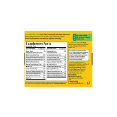 Multivitamin tablets on a white background – once-daily nutritional support