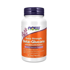 "NOW Beta Glucans 60 Veggie Caps – supports natural defense with Beta Glucans"
