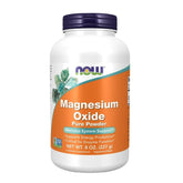 "NOW Magnesium Oxide – 100% pure powder, vegan, non-GMO, gluten-free supplement"