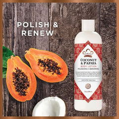 Nubian Heritage Coconut & Papaya Body Lotion 13 oz – skin-softening moisturizer with natural ingredients