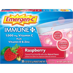 Emergen C Immune Plus 1000mg Vitamin C Powder Mix 30 Cnt 0.33 Oz