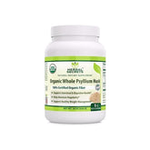 Herbal Secrets 16 oz Psyllium Husk powder – vegan fiber source for regularity, satiety, and heart health support