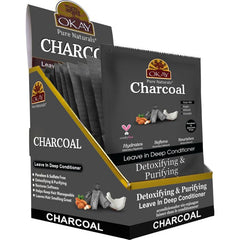 OKAY Charcoal Detoxifying Porifying Leave In Conditioner 1.25oz / 37ml
