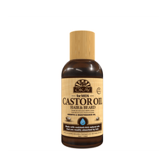 OKAY Castor Oil for Men – Beard & Hair Growth Lightweight Oil 4 oz