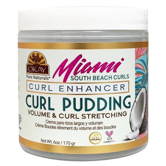 OKAY Miami South Beach Curls Hair Enhancer Curl Pudding 6oz/170gr