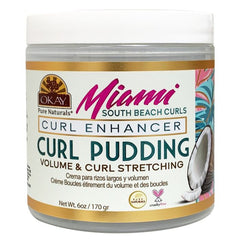 OKAY Miami South Beach Curls Hair Enhancer Curl Pudding 6oz/170gr