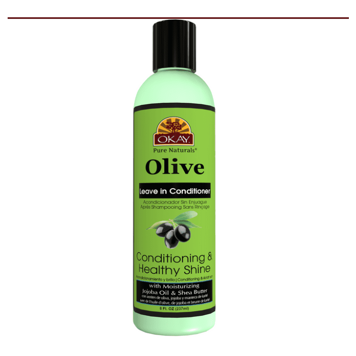 OKAY Pure Naturals Olive Oil Leave In Conditioner 8oz / 237ml