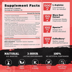 Old School Vintage Burst 120 Veggie Capsules 3 Hour Nitric Oxide Pump