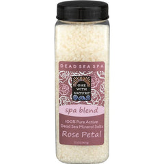 One With Nature Pure Dead Sea Mineral Bath Salts 32 Oz Essential Oil