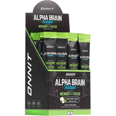 Onnit Alpha Brain Instant Memory Focus Support 30 Flavored Packets