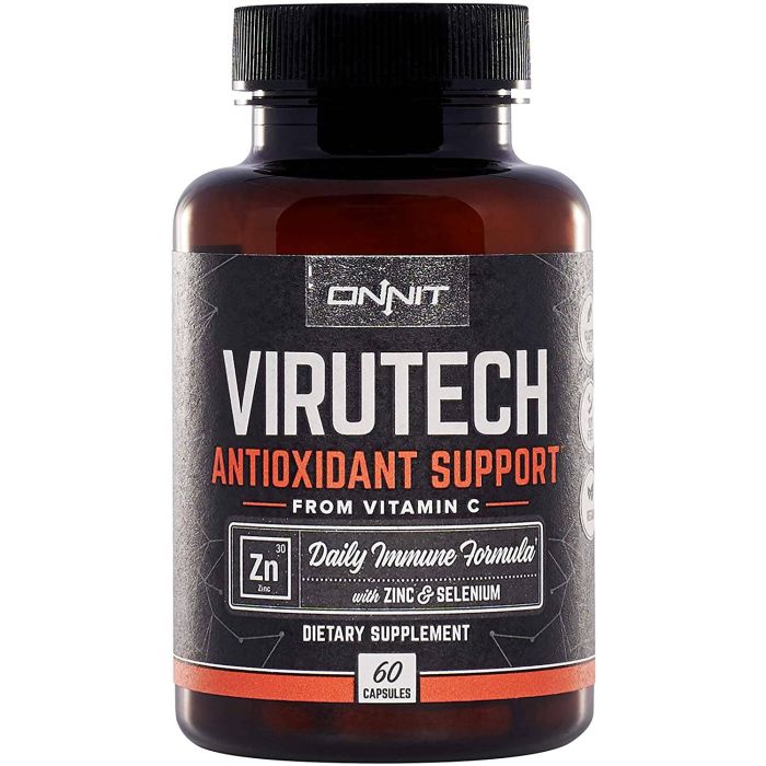 "Immune support supplement with lysine, quercetin, astragalus, and garlic extract"