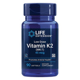 Life Extension Low Dose Vitamin K2 45mcg Cardiovascular Support 90 SG