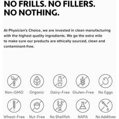 Ashwagandha Root Powder by Physician's Choice – natural supplement to reduce stress and improve mental clarity.