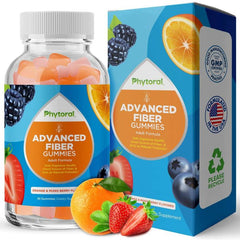 Daily prebiotic fiber gummies for digestive support – product image