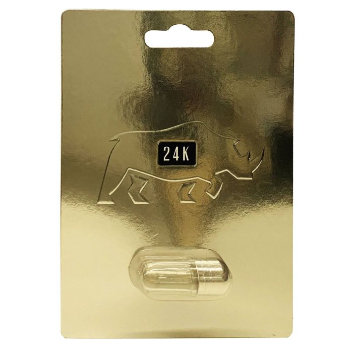 Platinum 24k Rhino Male Enhancement Silver Pill