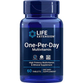 Life Extension One Per Day Multivitamin 60 Tablets Non GMO