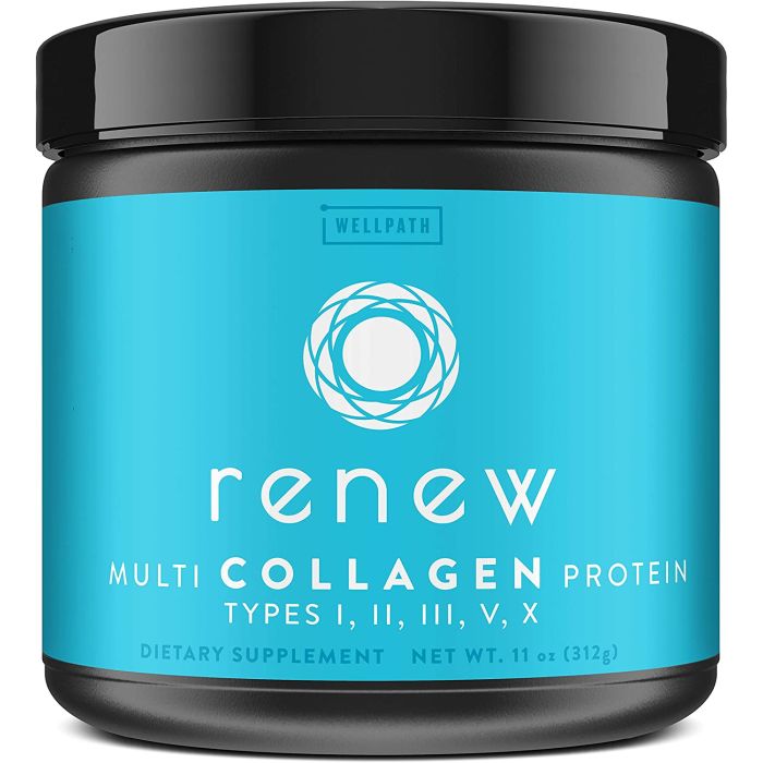 WellPath Renew Multi Collagen Protein Powder 11 Oz