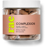 RAE Complexion Clear Skin from Within – Supports skin clarity, texture, and collagen production.