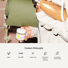 RAE Rebalance bottle – 60 veggie capsules for supporting women’s hormonal balance and menstrual health.