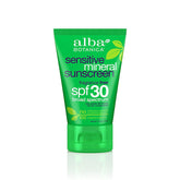 Alba Botanica SPF 30 fragrance free sunscreen for sensitive skin outdoor use