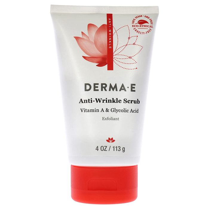 Derma E Anti Wrinkle Scrub Glycolic Acid Vitamin A 4 Oz Vegan