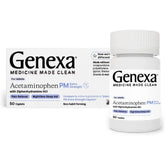 Genexa Acetaminophen PM Extra Strength 50 Caplets Nighttime Sleep Aid