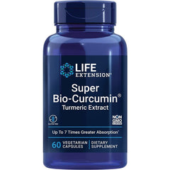 "Certified non-GMO and gluten-free curcumin supplement – Life Extension Super Bio-Curcumin, 60 count"